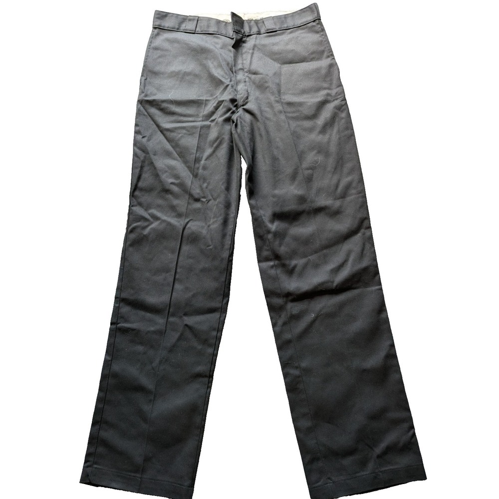 Black Dickies 36 X 34 Flex 874 Original Fit black Work PANTS RN20697 superb cond